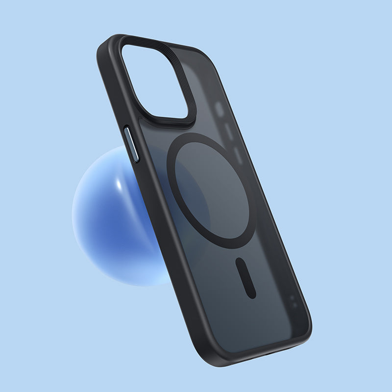 iPhone 14 Pro Max Kılıf M-safe Şarj Özellikli Benks Mist Hybrid Kılıf