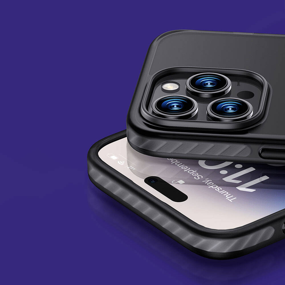 iPhone 14 Pro Max Kılıf M-safe Şarj Özellikli Mat Arka Yüzey Benks Drop Resistance Kılıf