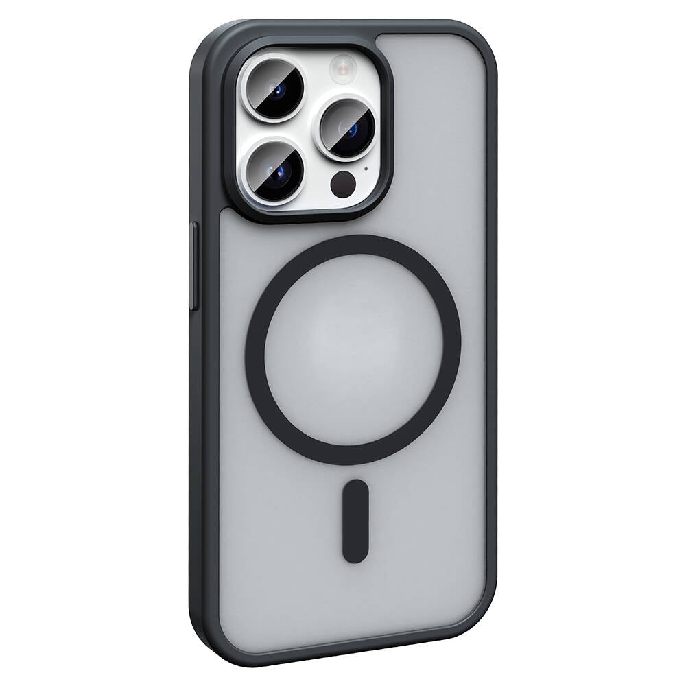 iPhone 14 Pro Max Kılıf M-safe Şarj Özellikli Mat Arka Yüzey Zore Sio Kılıf