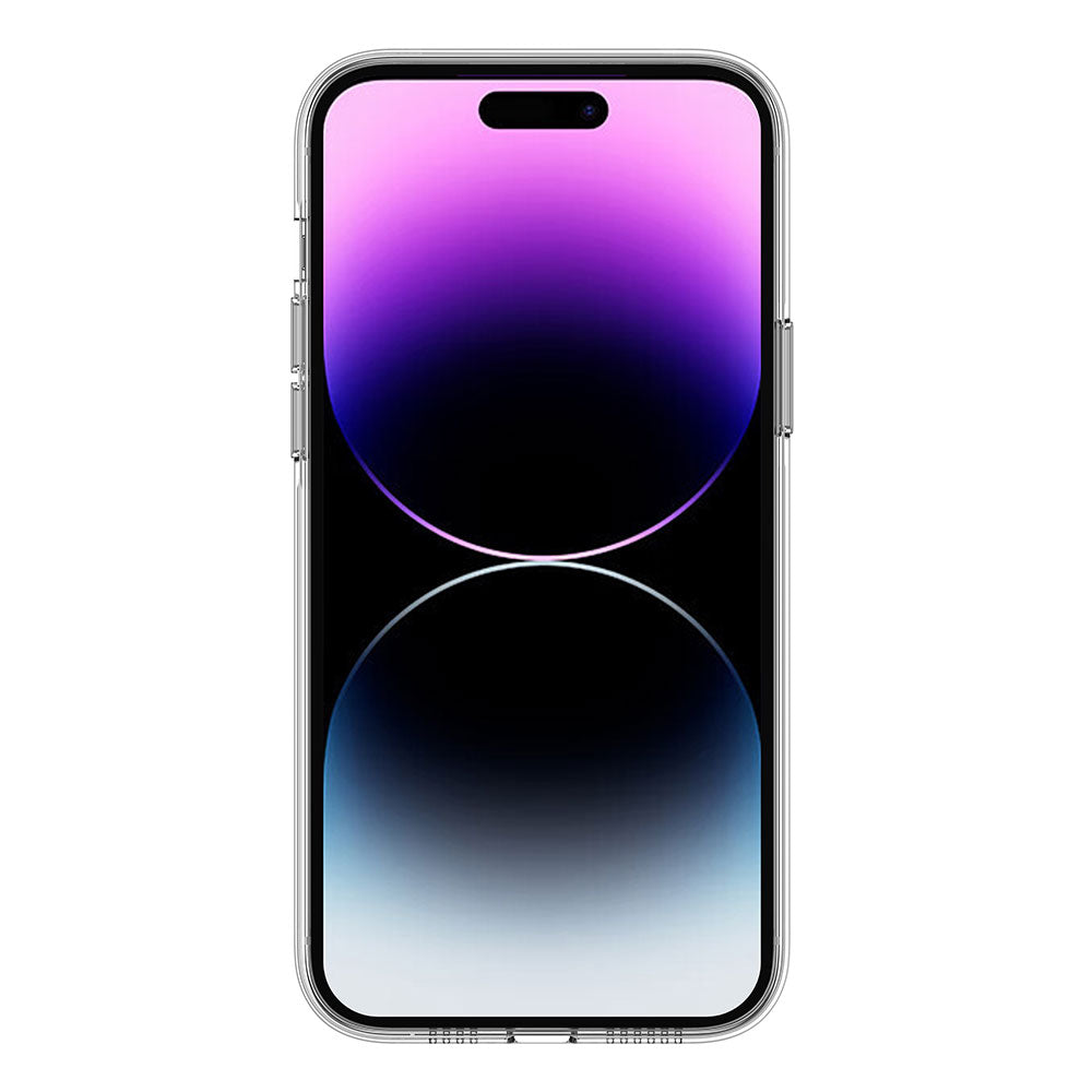 iPhone 14 Pro Max Kılıf M-safe Şarj Özellikli Transparan Sert PC Wlons Pita Kılıf