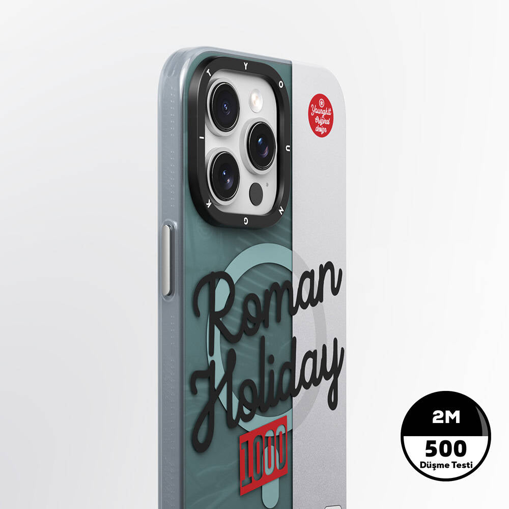 iPhone 14 Pro Max Kılıf M-safe Şarj Özellikli Youngkit Motorcycle Legend Serisi Kılıf