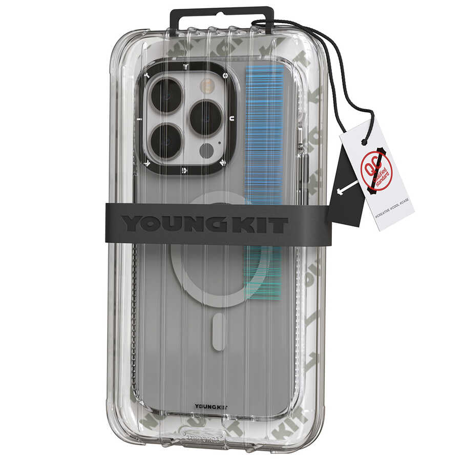iPhone 14 Pro Max Kılıf M-safe Şarj Özellikli Youngkit Pure Serisi Kılıf
