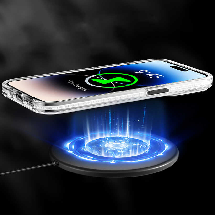 iPhone 14 Pro Max Kılıf M-safe Şarj Özellikli Youngkit Water-Ink Serisi Kılıf