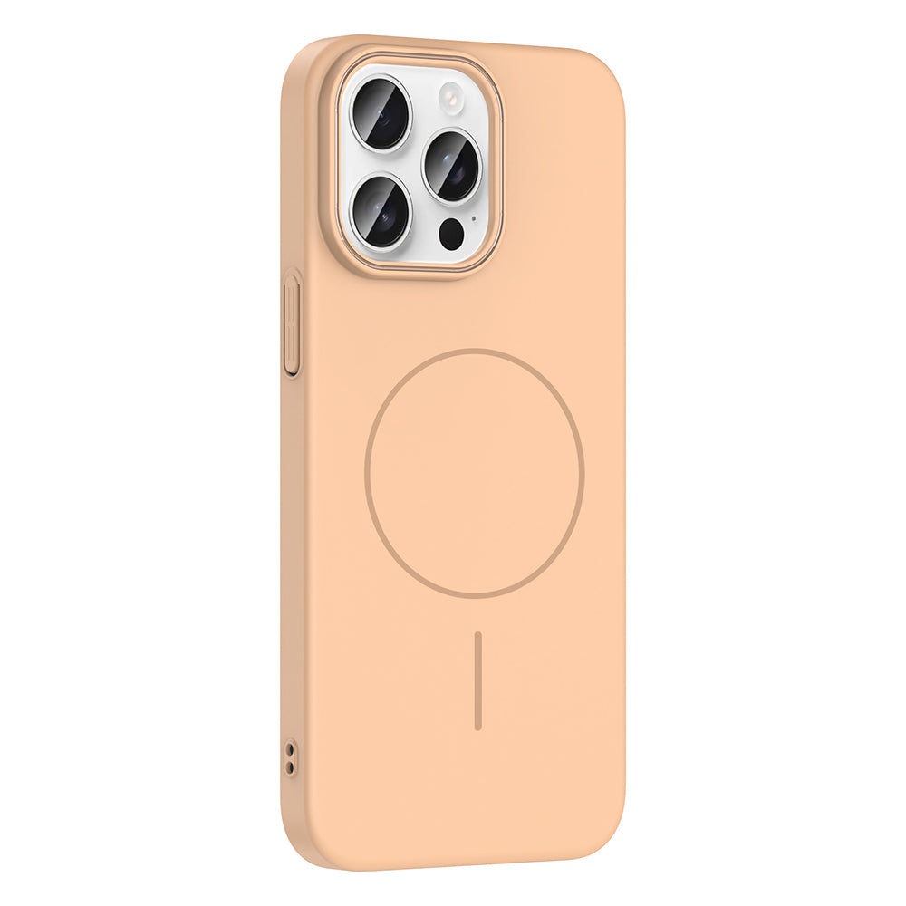 iPhone 14 Pro Max Kılıf M-safe Şarj Özellikli Zore Ruby Sert Kılıf