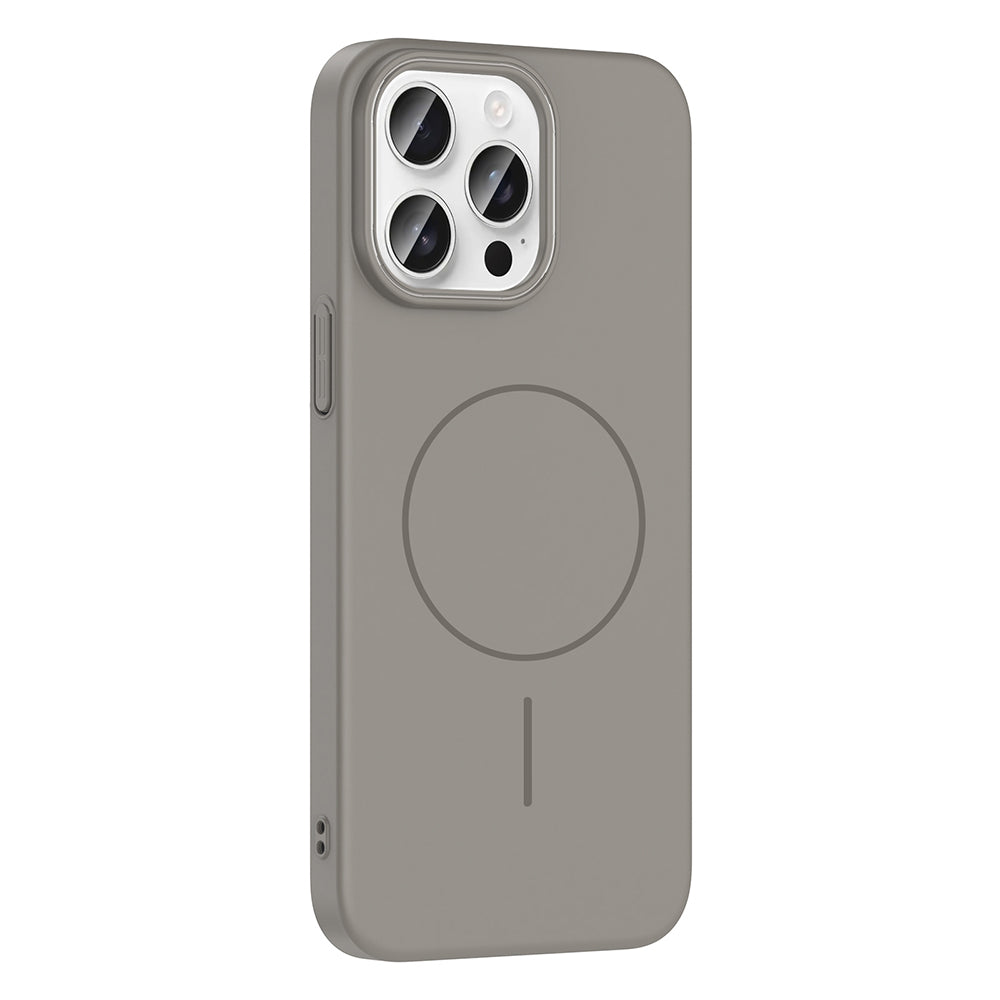 iPhone 14 Pro Max Kılıf M-safe Şarj Özellikli Zore Ruby Sert Kılıf