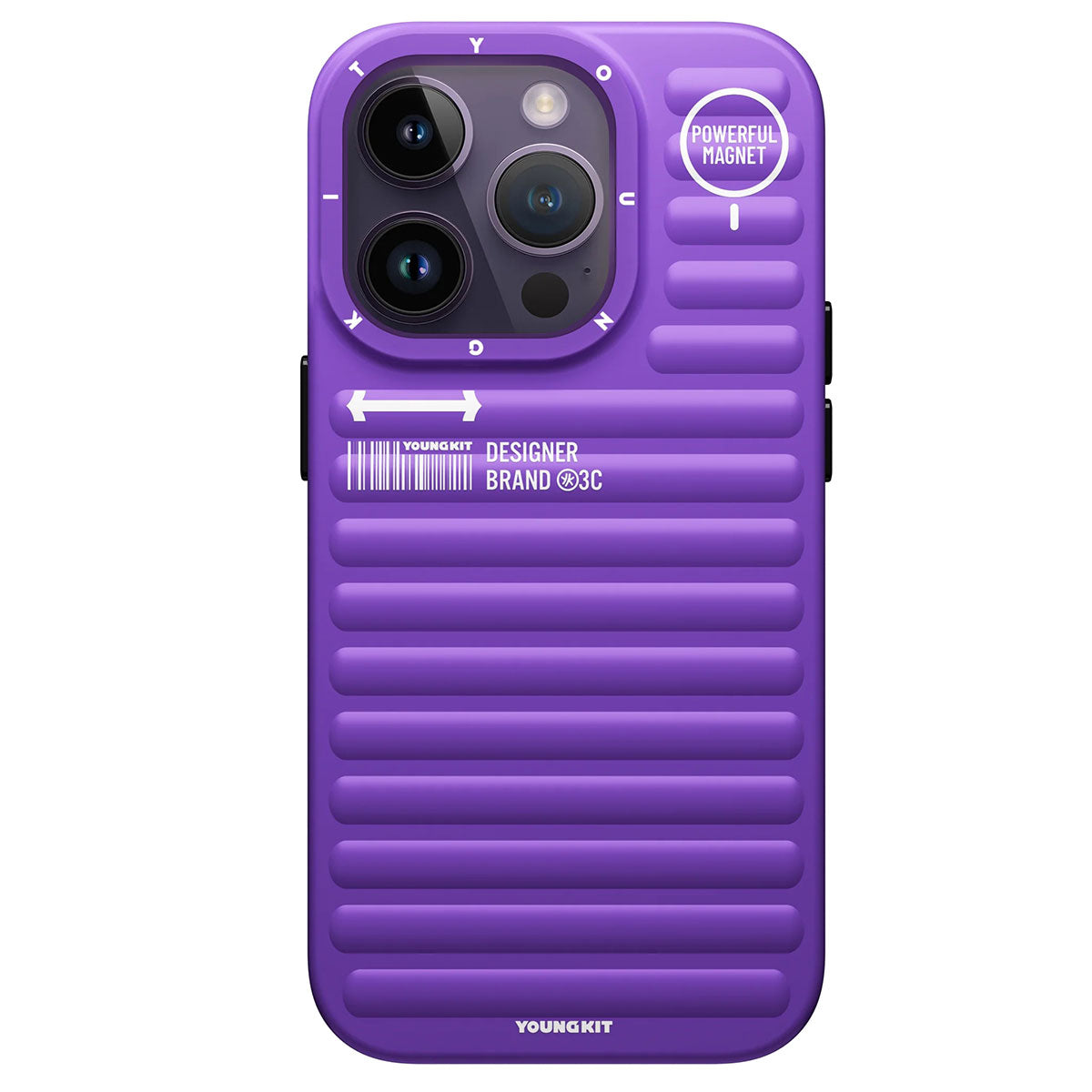 iPhone 14 Pro Max Kılıf Mat Renkli Tasarım YoungKit Original Serisi Kılıf