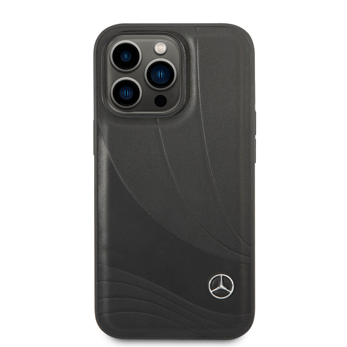 iPhone 14 Pro Max Kılıf Mercedes Benz Hakiki Deri Yeni Dalga III Dizayn Kılıf