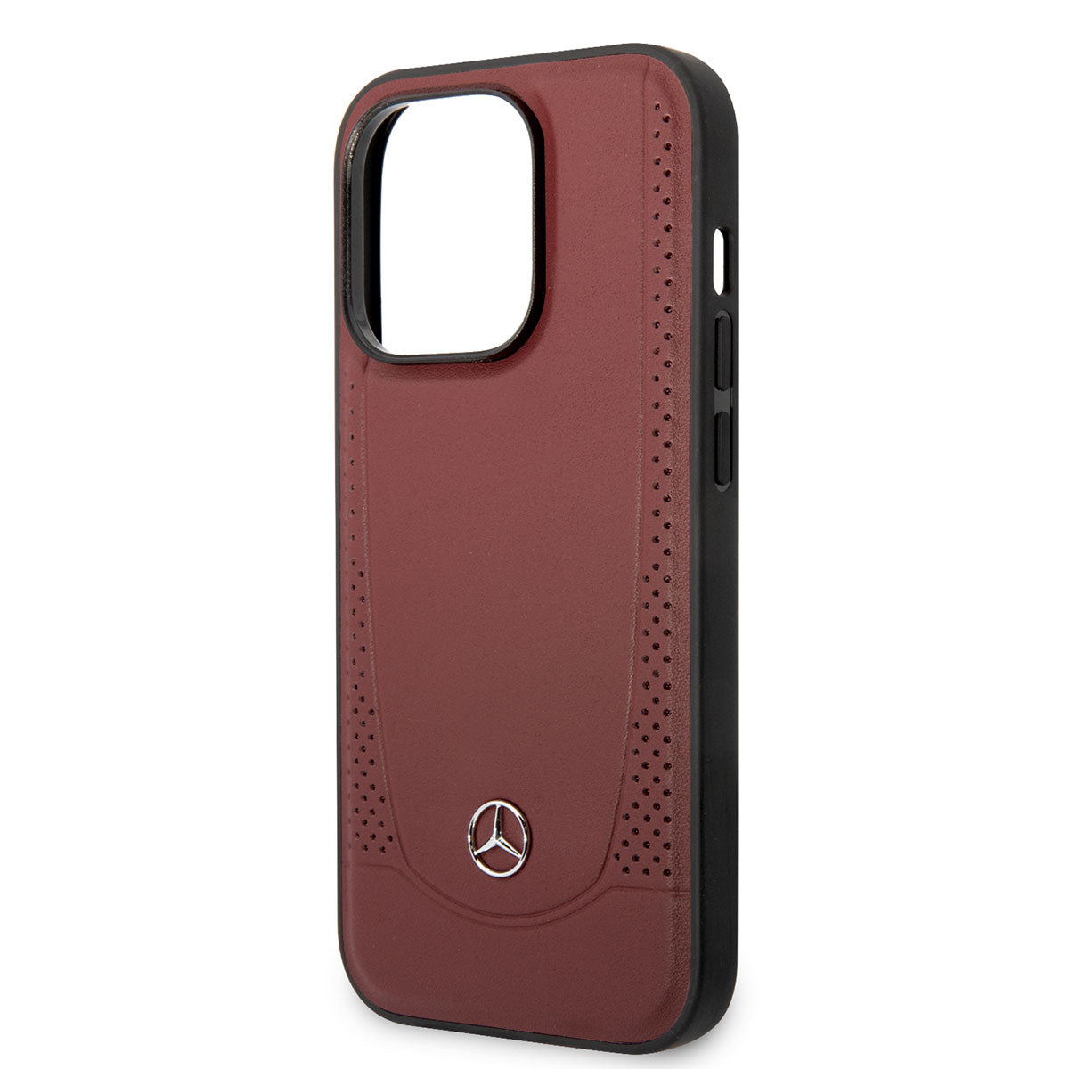 iPhone 14 Pro Max Kılıf Mercedes Benz M-safe Şarj Özellikli Urban Deri Kılıf