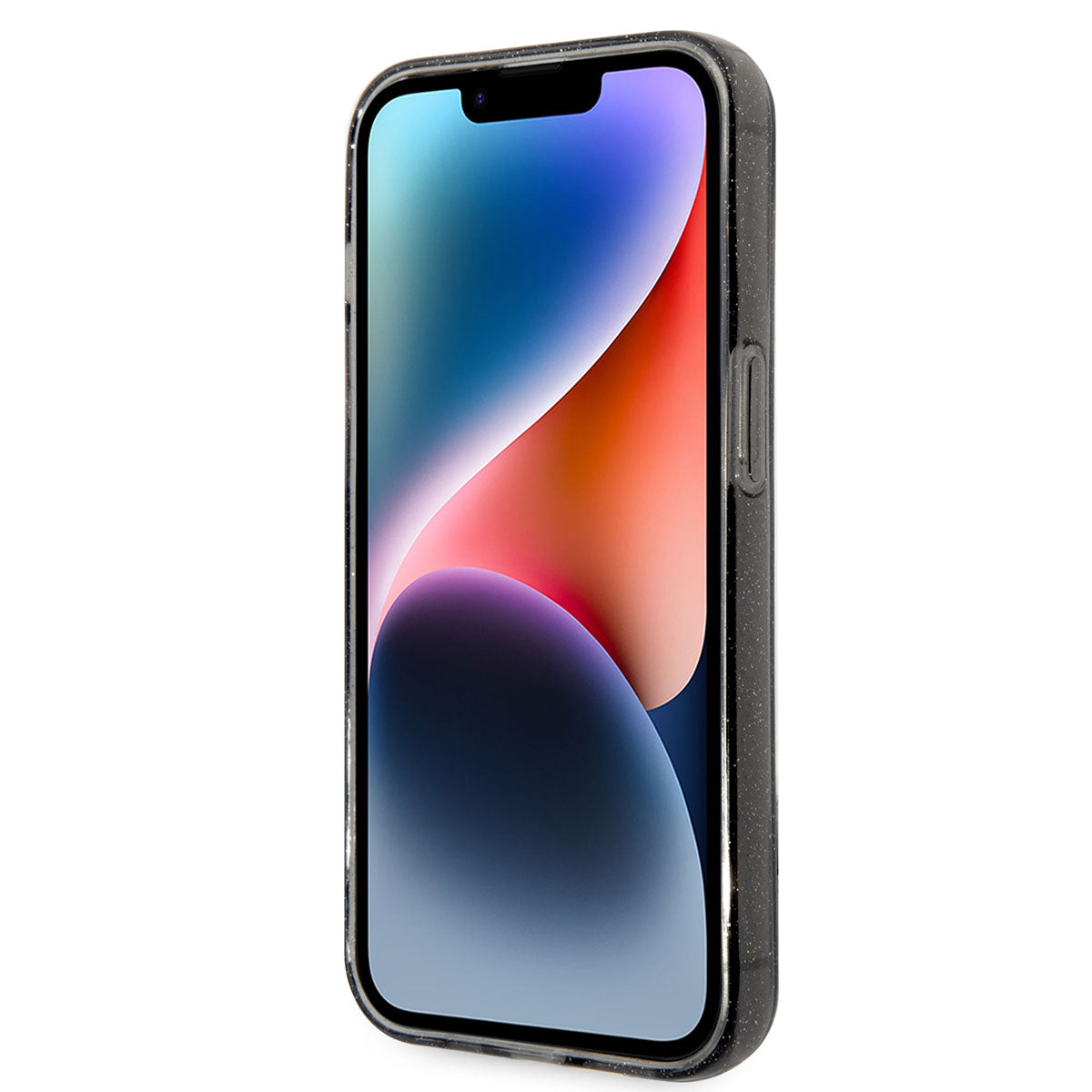 iPhone 14 Pro Max Kılıf Karl Lagerfeld Transparan Simli K&C Dizayn Kılıf