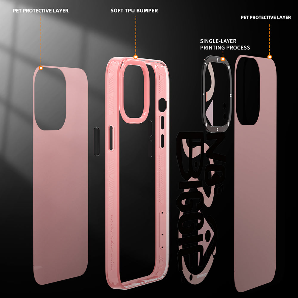 iPhone 14 Pro Max Kılıf Mutlu Mod Figürlü YoungKit Happy Mood Serisi Kılıf