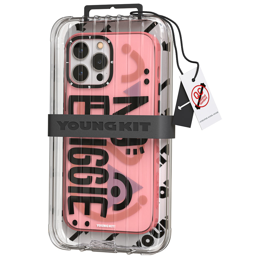 iPhone 14 Pro Max Kılıf Mutlu Mod Figürlü YoungKit Happy Mood Serisi Kılıf