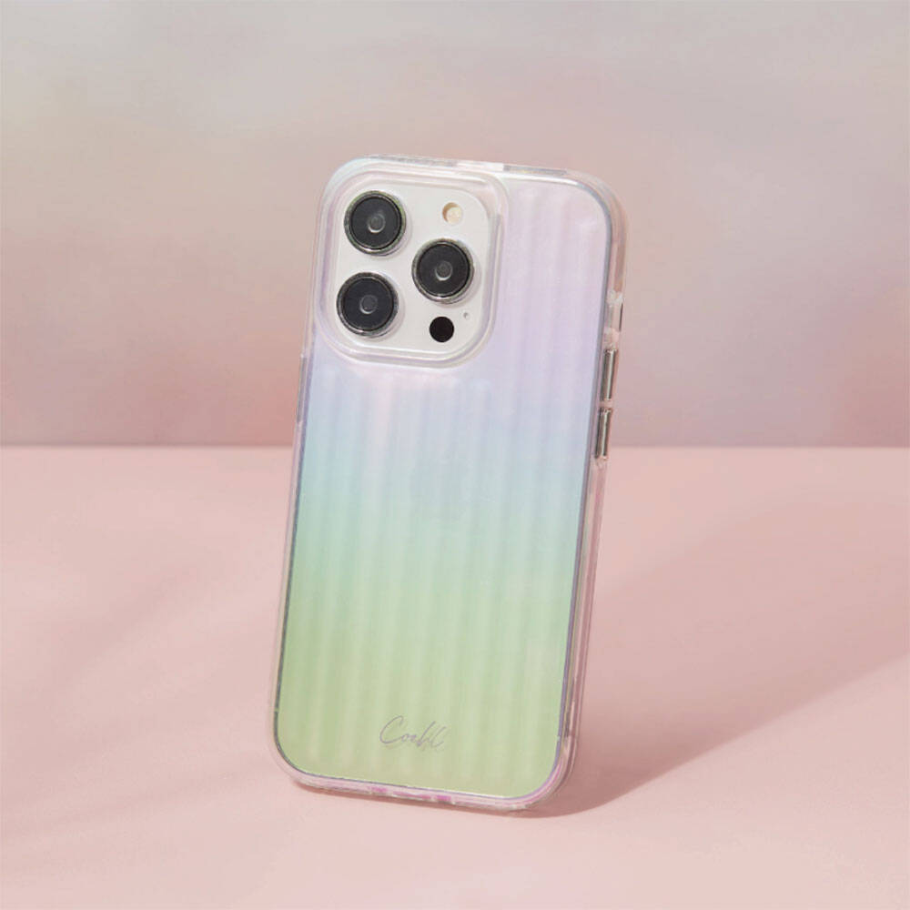 iPhone 14 Pro Max Kılıf Parlayan Arka Yüzey Coehl Linear Kılıf