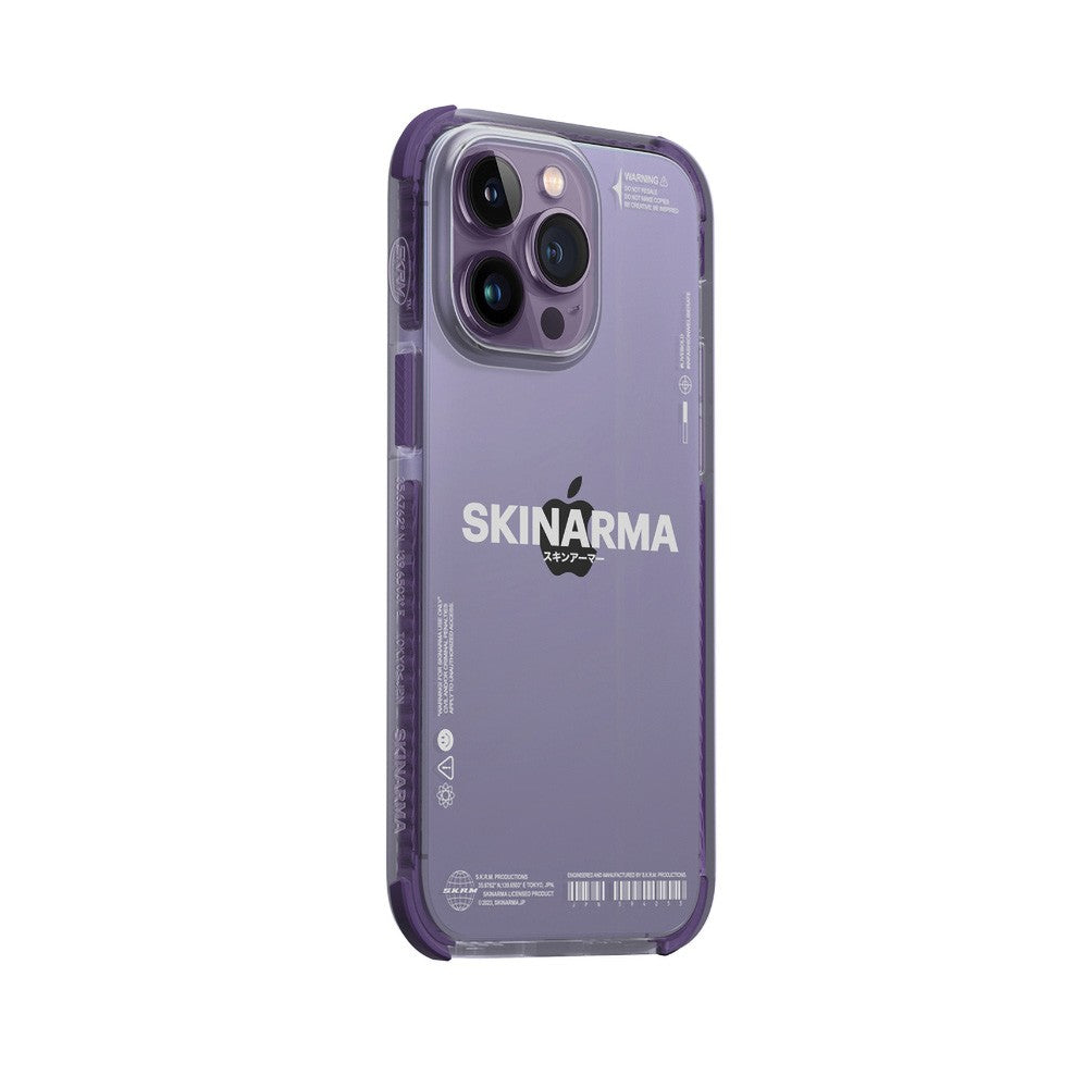 iPhone 14 Pro Max Kılıf SkinArma Şeffaf Airbag Tasarımlı Iro Kılıf