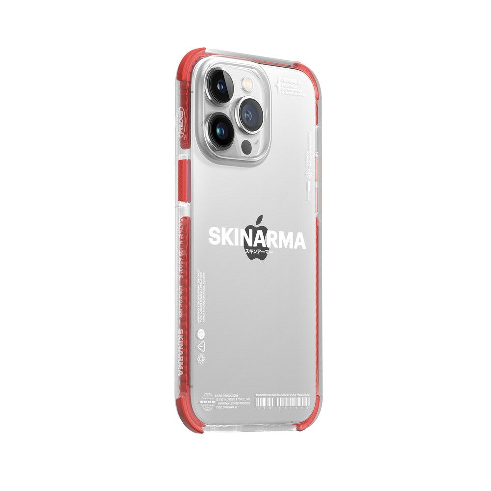 iPhone 14 Pro Max Kılıf SkinArma Şeffaf Airbag Tasarımlı Iro Kılıf