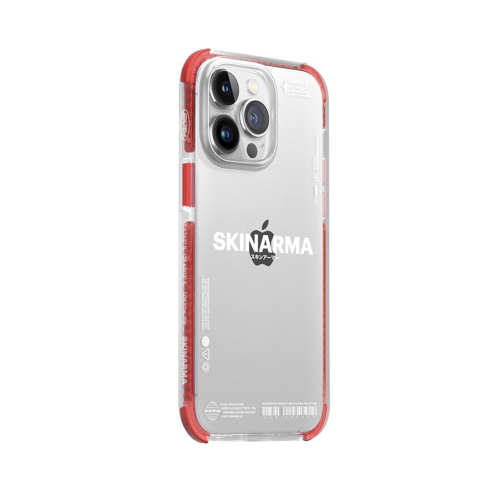 iPhone 14 Pro Max Kılıf SkinArma Şeffaf Airbag Tasarımlı Iro Kılıf