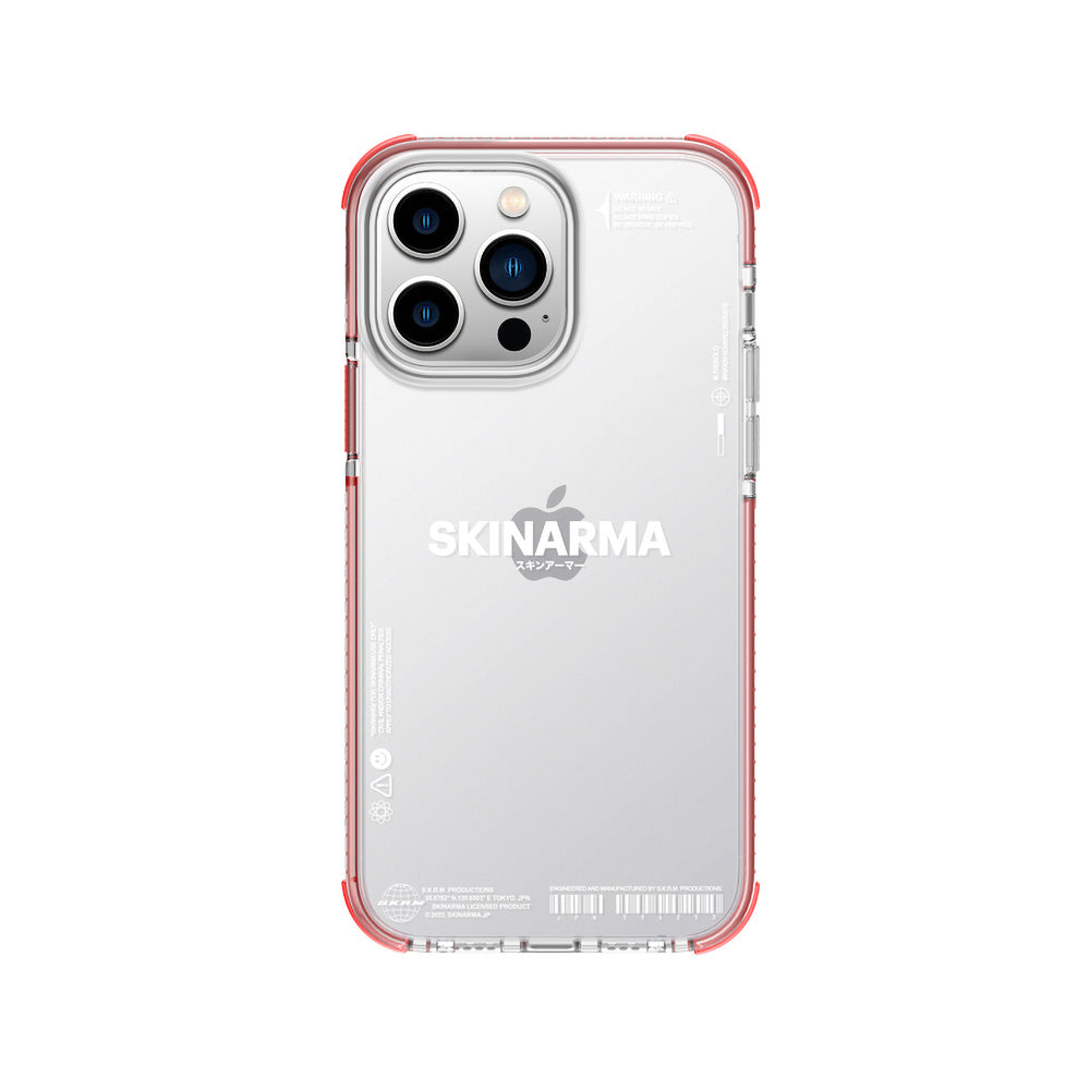 iPhone 14 Pro Max Kılıf SkinArma Şeffaf Airbag Tasarımlı Iro Kılıf