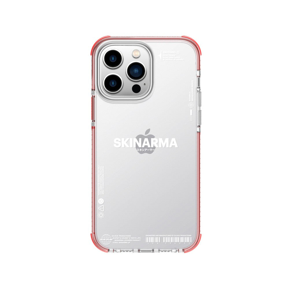 iPhone 14 Pro Max Kılıf SkinArma Şeffaf Airbag Tasarımlı Iro Kılıf