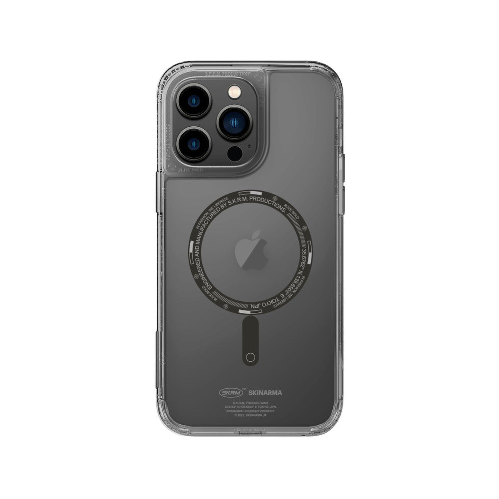 iPhone 14 Pro Max Kılıf SkinArma Şeffaf Airbag Tasarımlı M-safe Şarj Özellikli Saido Kılıf