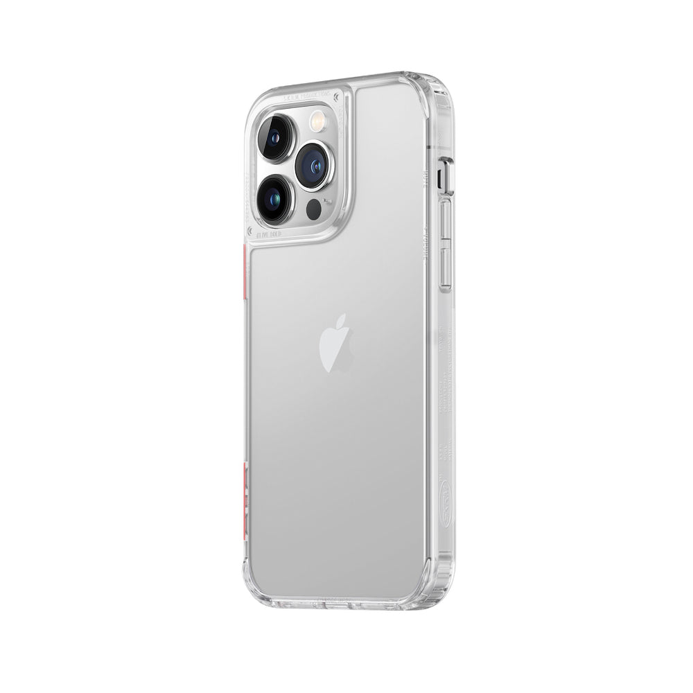 iPhone 14 Pro Max Kılıf SkinArma Şeffaf Airbag Tasarımlı Saido Kılıf