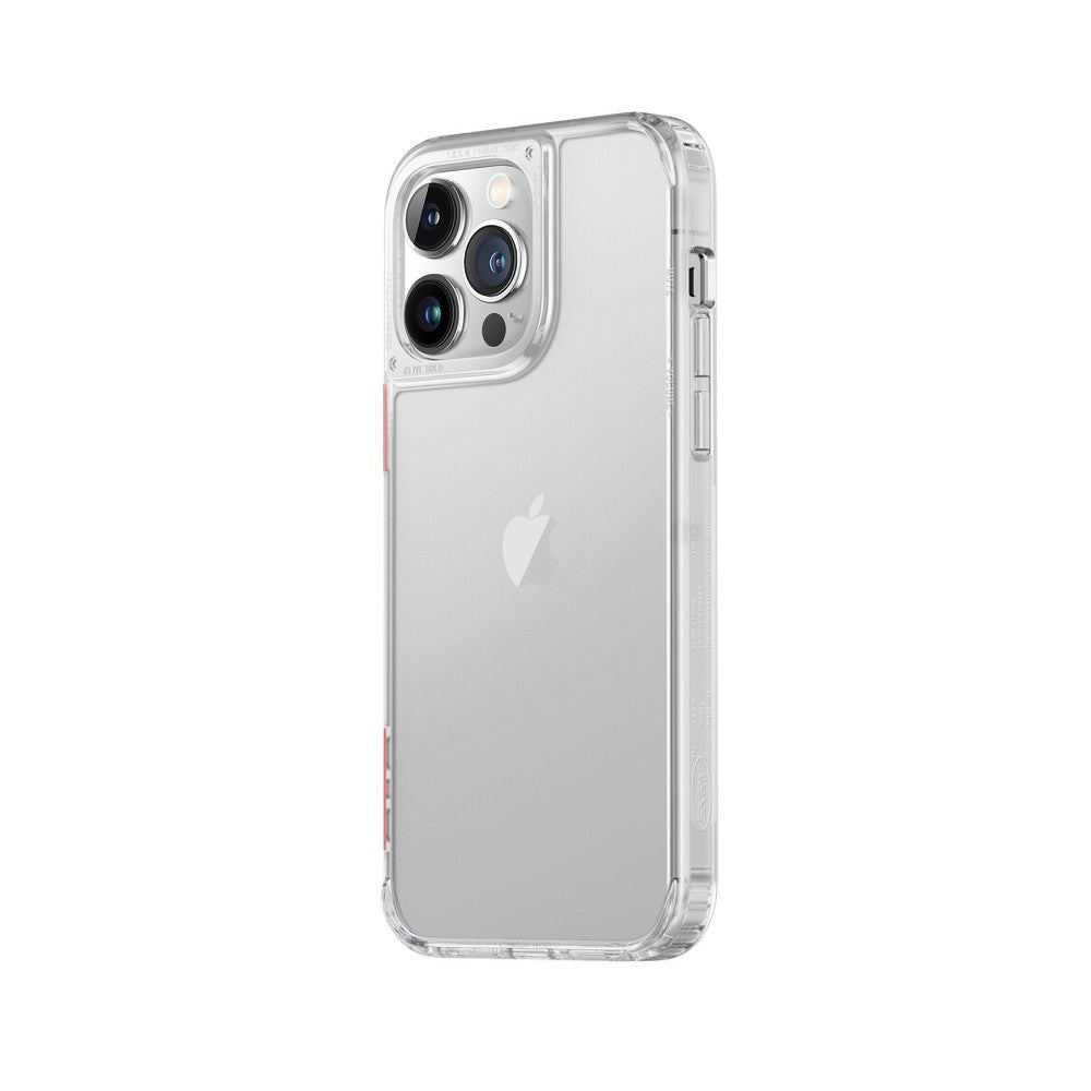 iPhone 14 Pro Max Kılıf SkinArma Şeffaf Airbag Tasarımlı Saido Kılıf