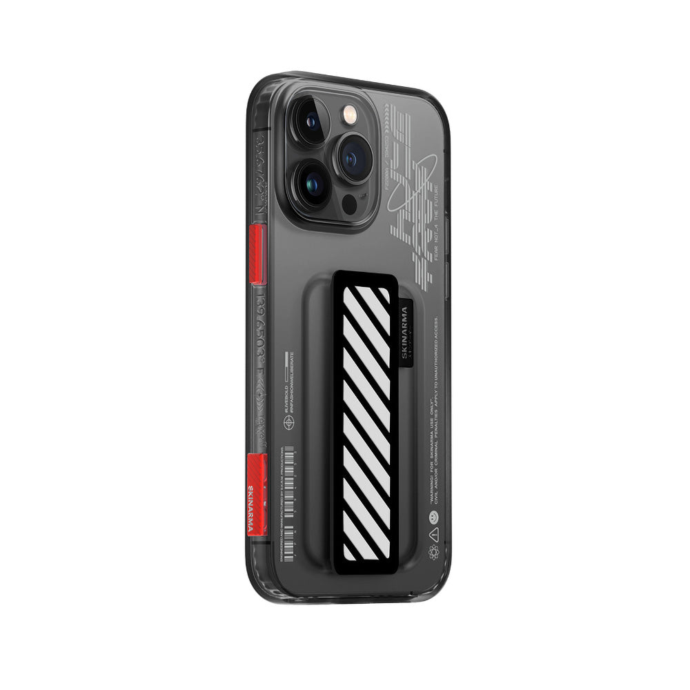 iPhone 14 Pro Max Kılıf SkinArma Şeffaf Desenli Kaze Kılıf
