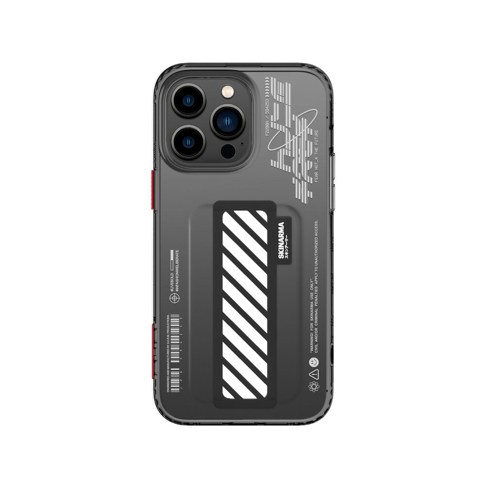 iPhone 14 Pro Max Kılıf SkinArma Şeffaf Desenli Kaze Kılıf