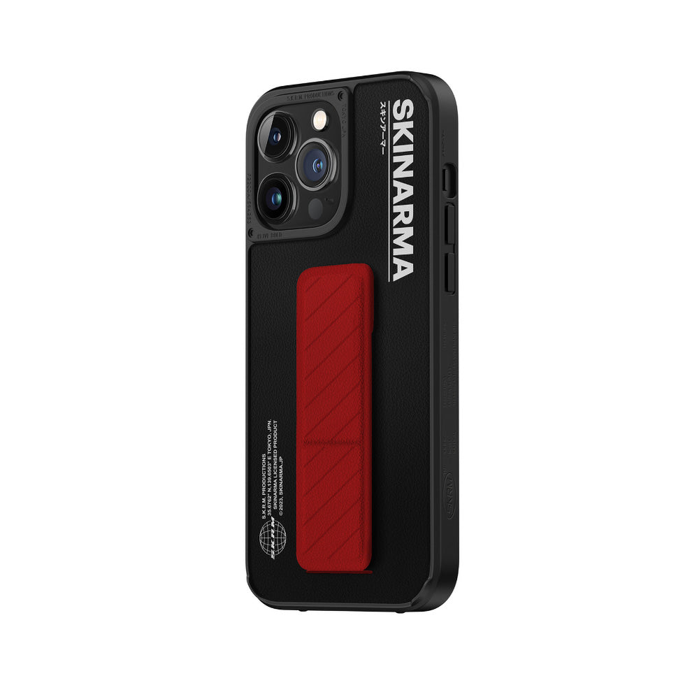 iPhone 14 Pro Max Kılıf SkinArma Standlı Deri Görünümlü Gyo Kılıf