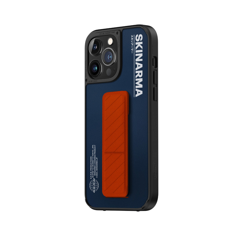 iPhone 14 Pro Max Kılıf SkinArma Standlı Deri Görünümlü Gyo Kılıf