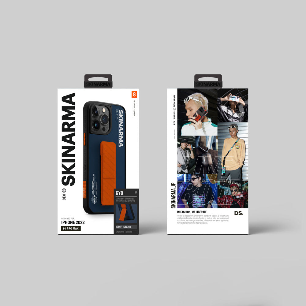 iPhone 14 Pro Max Kılıf SkinArma Standlı Deri Görünümlü Gyo Kılıf
