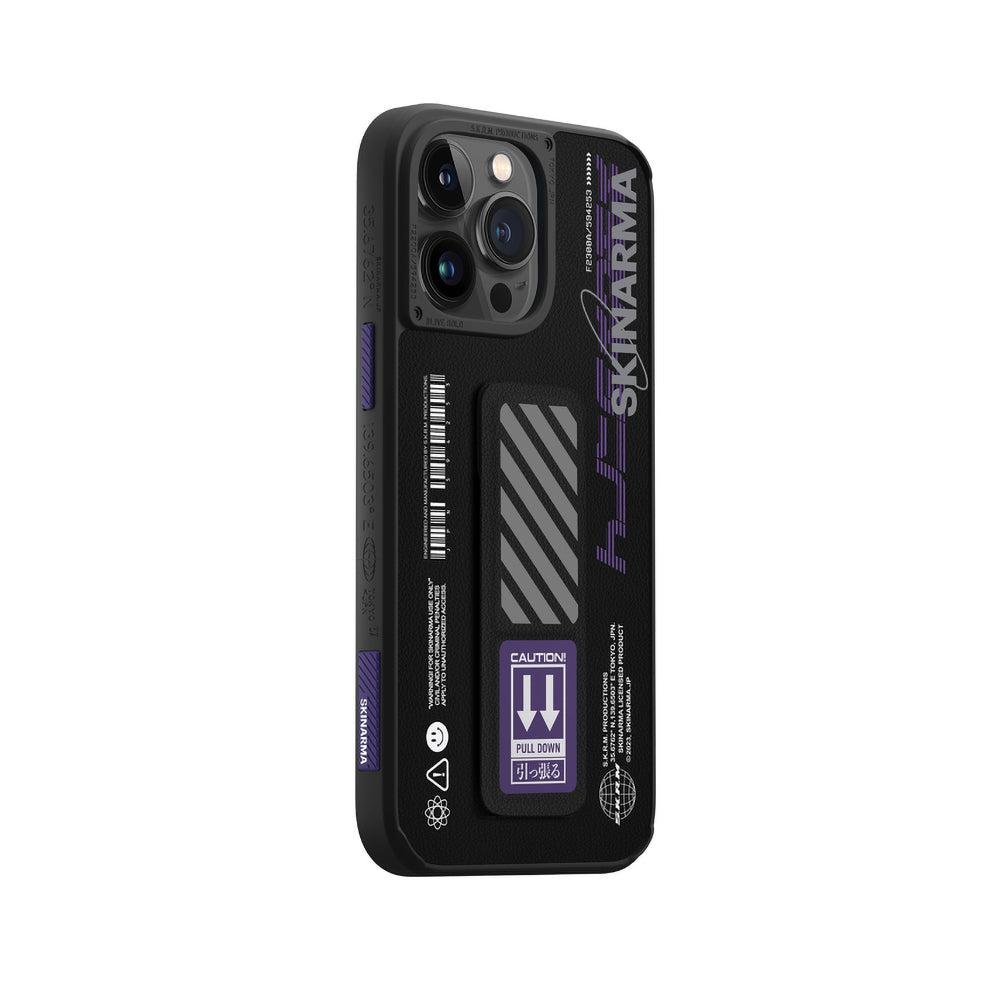 iPhone 14 Pro Max Kılıf SkinArma Standlı Deri Görünümlü Shingoki Kılıf