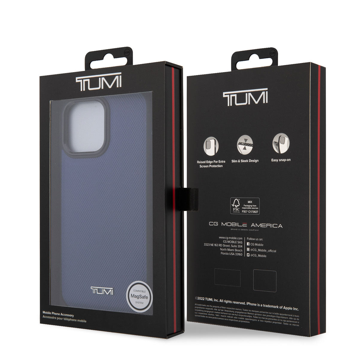 iPhone 14 Pro Max Kılıf TUMI M-safe Şarj Özellikli Deri Noktalı Dizayn Kılıf