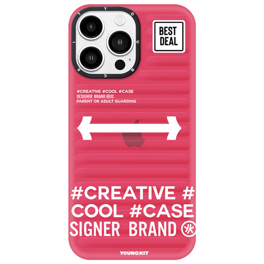iPhone 14 Pro Max Kılıf YoungKit Luggage FireFly Serisi Kılıf