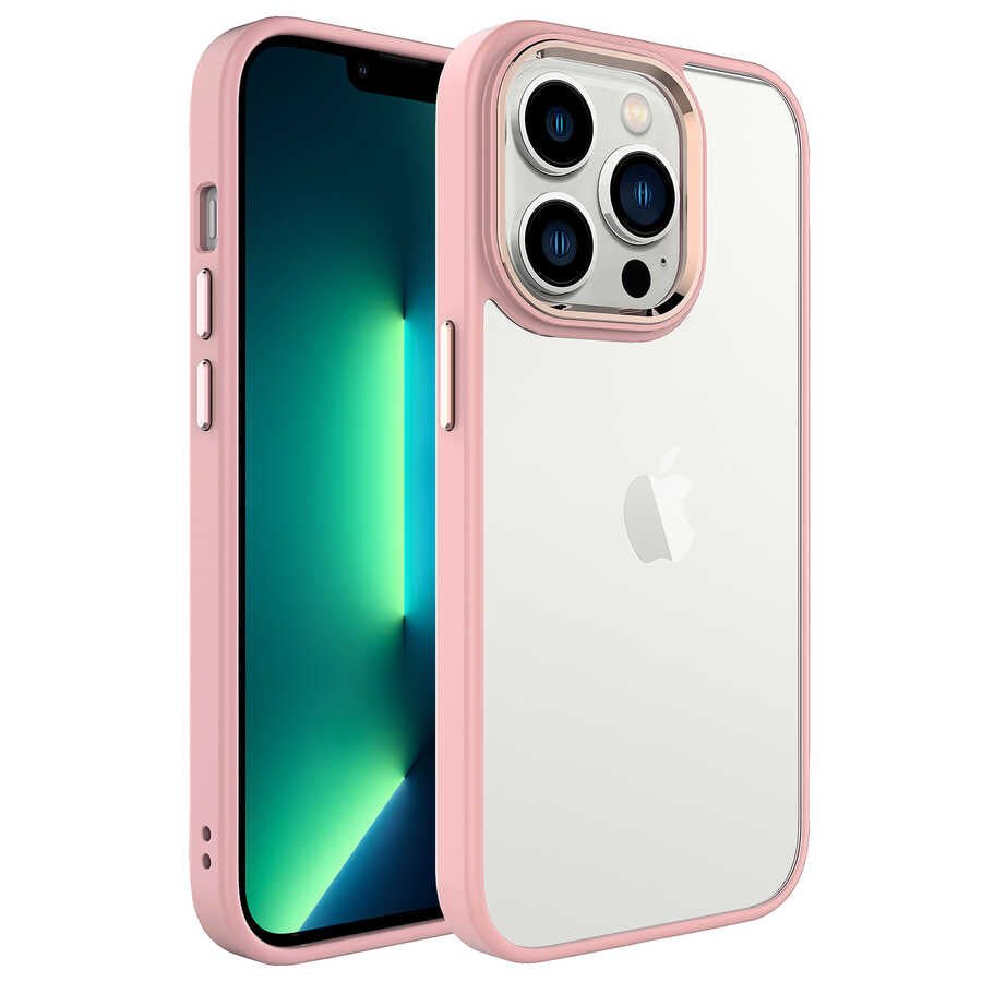 iPhone 14 Pro Max Kılıf Zore Krom Kılıf
