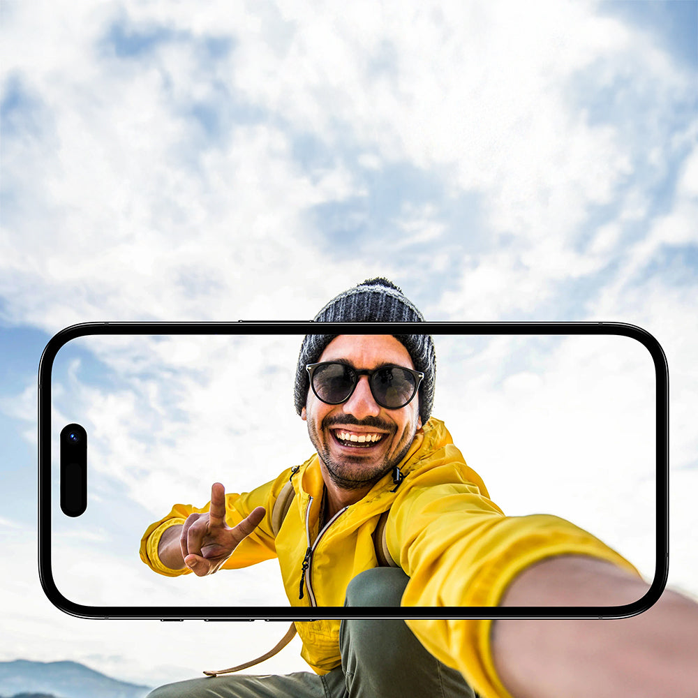 iPhone 14 Pro Max Mohseven Safir Anti Reflective Kamera Lens Koruyucu