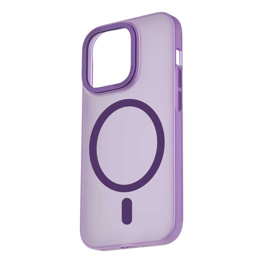 iPhone 14 Pro Max Wiwu Frosted Magnetic Buzlu Sert PC Kılıf