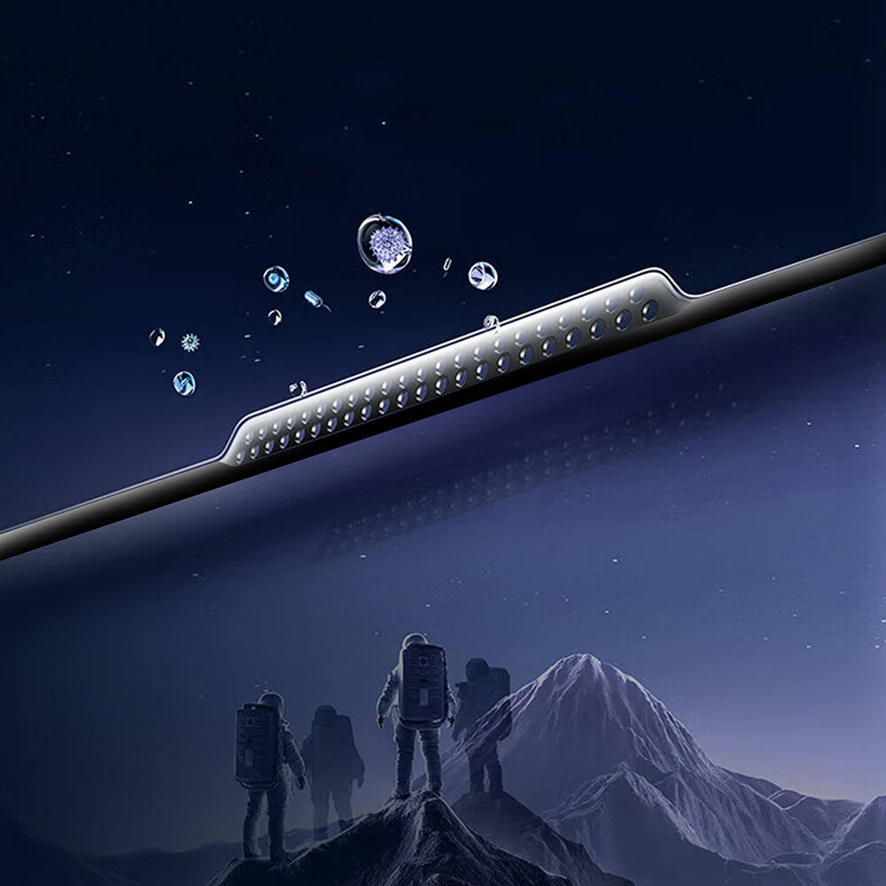 iPhone 14 Pro Wiwu GT-008 Polimer Oleofobik Kaplama Şeffaf Pürüzsüz Temperli Cam Ekran Koruyucu 10'lu Paket
