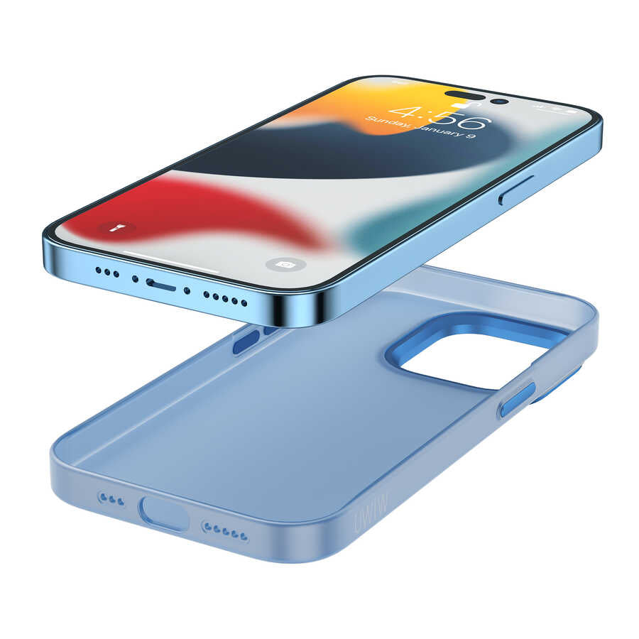 iPhone 14 Wiwu Frosted Magnetic Buzlu Sert PC Kılıf