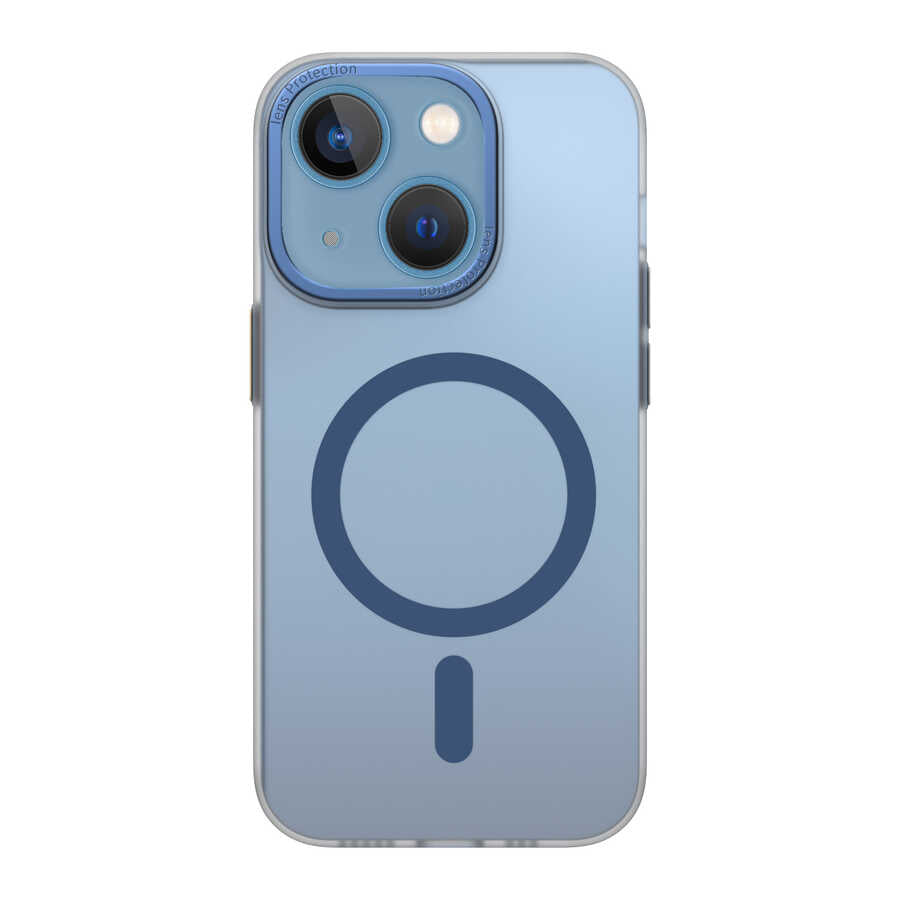 iPhone 14 Wiwu Frosted Magnetic Buzlu Sert PC Kılıf