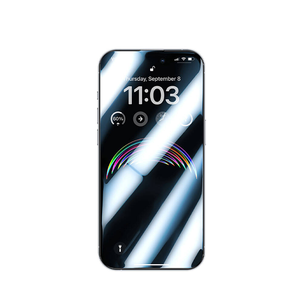 iPhone 15 Benks Anti-Dust Toz Önleyici Özellikli Gaming Ekran Koruyucu