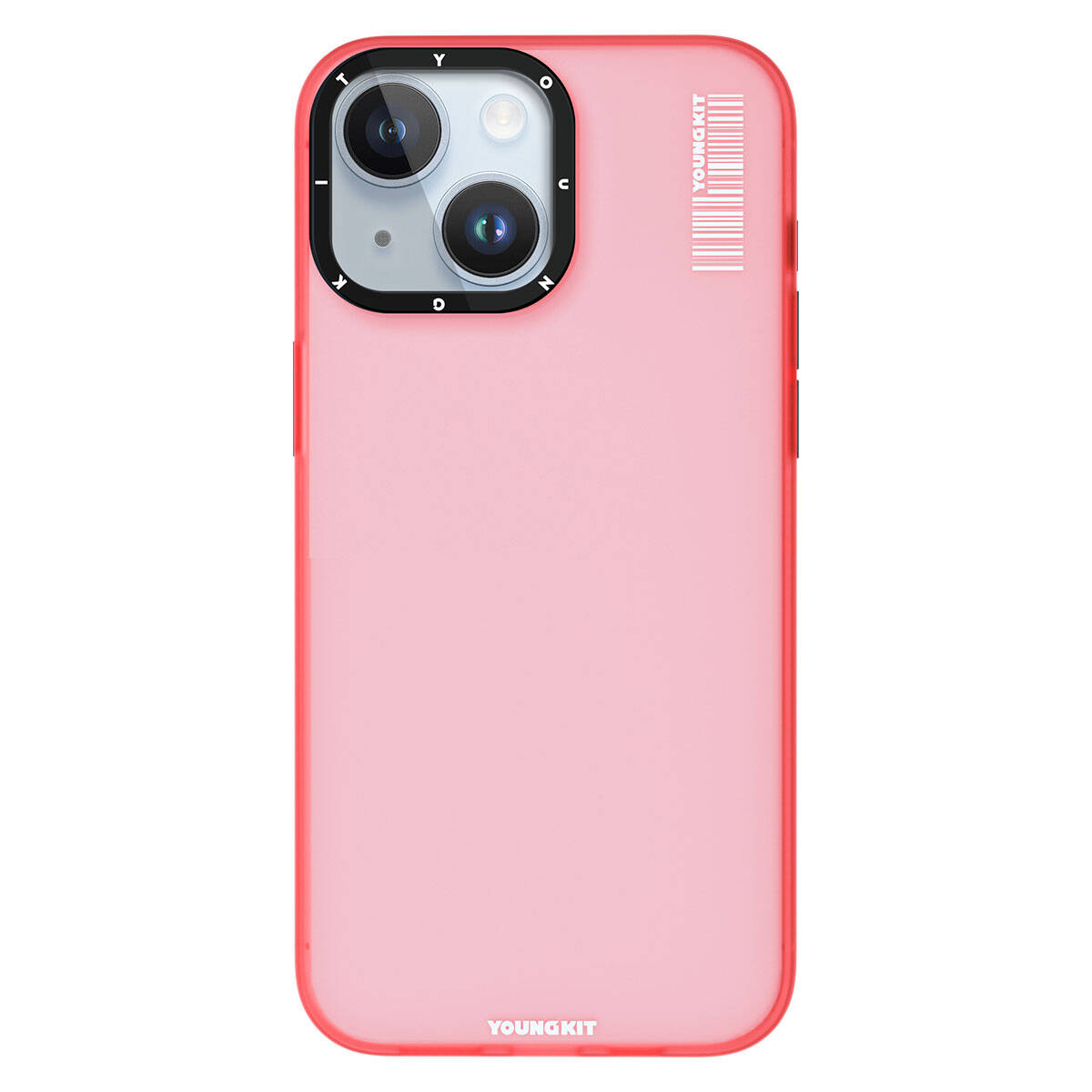 iPhone 15 Kılıf Buzlu Mat Tasarım Youngkit Hidden Sand Serisi Kılıf