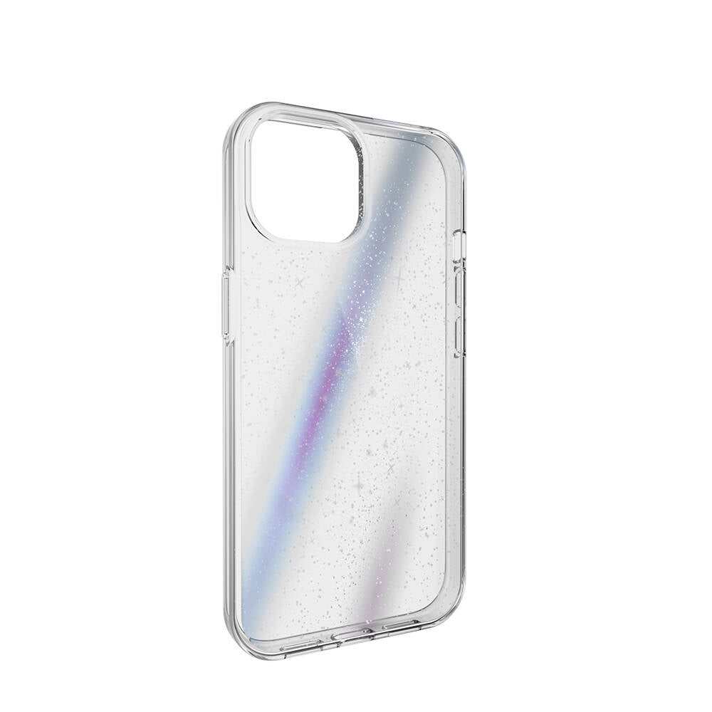 iPhone 15 Kılıf Çift Katmanlı IMD Baskılı Bumper Lisanslı Switcheasy Cosmos Nebula Kılıf