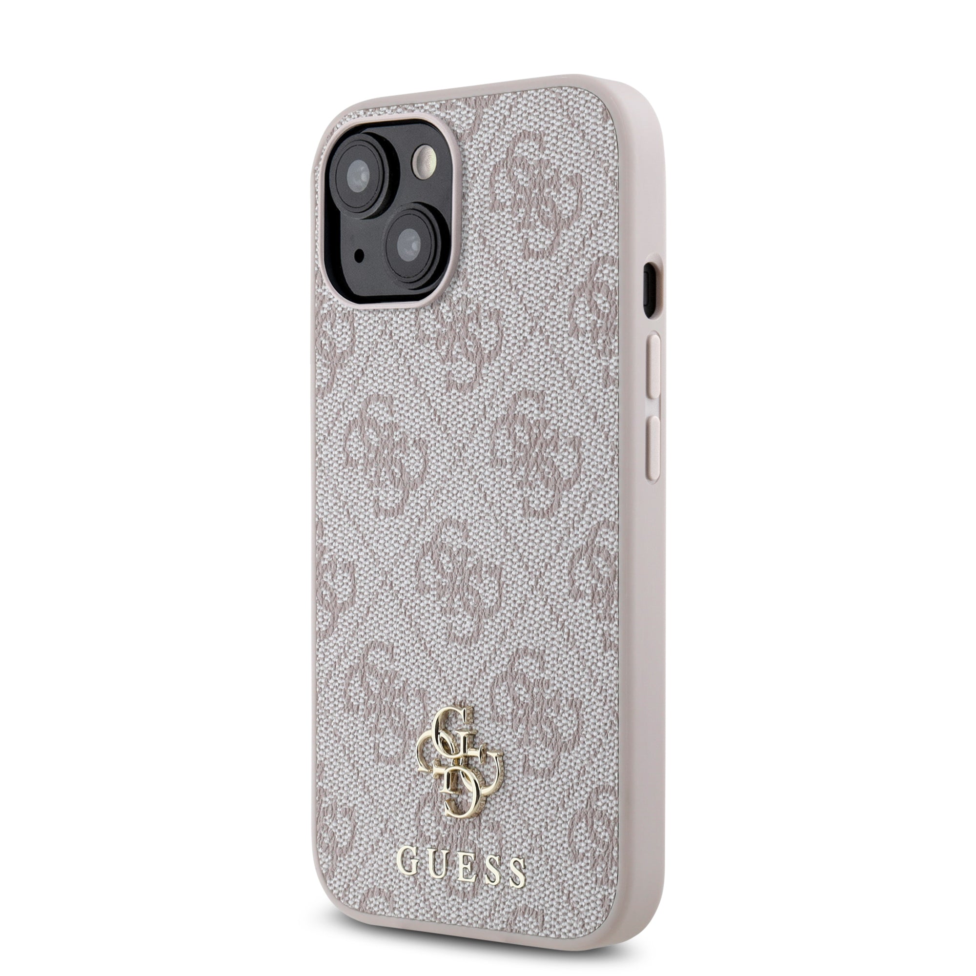 iPhone 15 Kılıf Guess Orijinal Lisanslı M-safe Şarj Özellikli Small 4G Classic Kılıf
