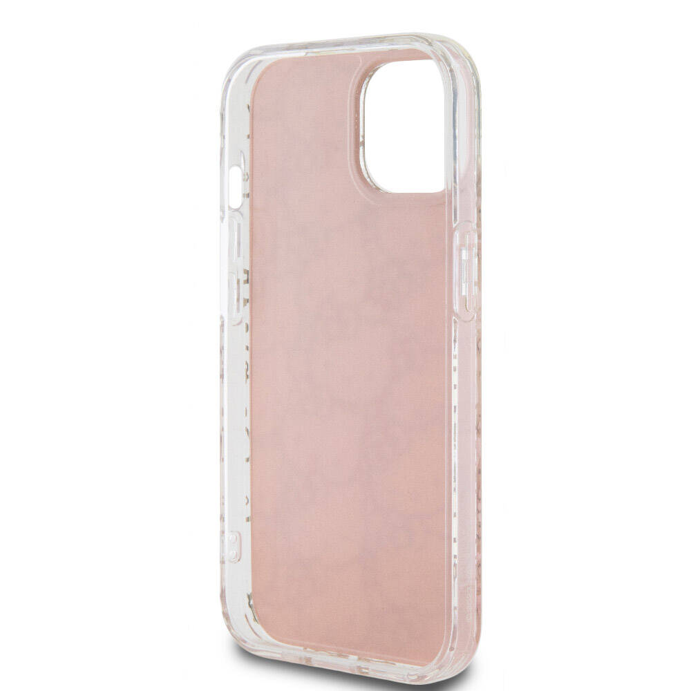 iPhone 15 Kılıf Hello Kitty Orijinal Lisanslı Renk Geçişli Elektroplating Kaplama Kitty Head Desenli Kılıf