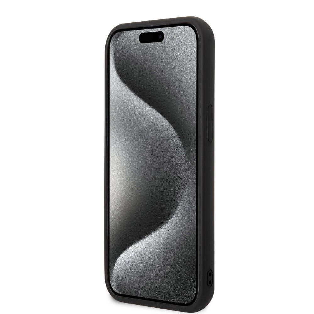 iPhone 15 Kılıf Hello Kitty Orijinal Lisanslı Yazı ve İkonik Logolu 3D Rubber Kitty Head Kılıf