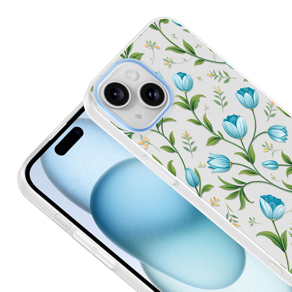 iPhone 15 Kılıf Kamera Korumalı Desenli Zore Klip Kılıf