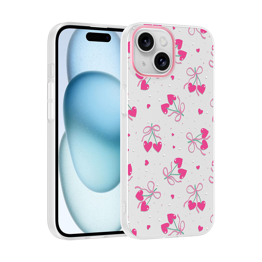 iPhone 15 Kılıf Kamera Korumalı Desenli Zore Klip Kılıf
