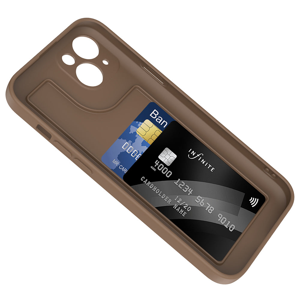 iPhone 15 Kılıf Kamera Korumalı Kartlık Hazneli Zore Vitra Kılıf