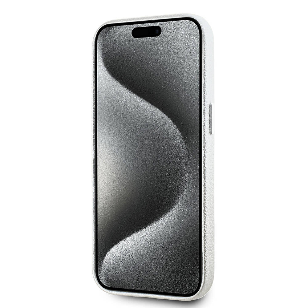iPhone 15 Kılıf Karl Lagerfeld orijinal Lisanslı KL Yazılı Hotel Kılıf