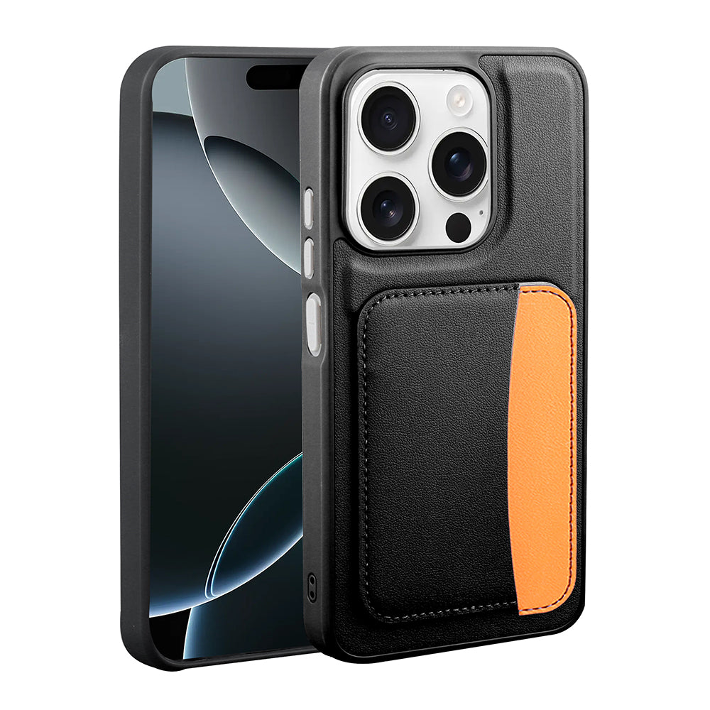 iPhone 15 Kılıf Kartlıklı Zore X-Kart Silikon Kılıf