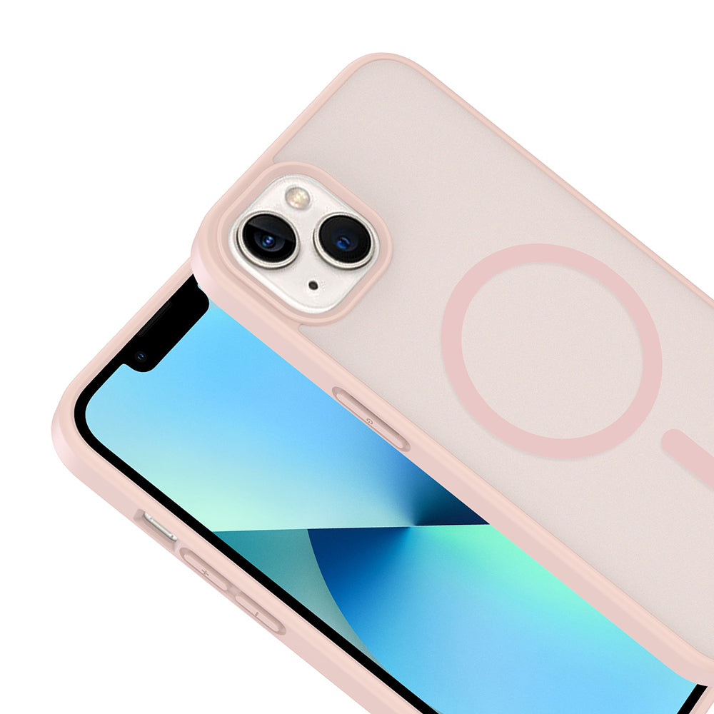 iPhone 15 Kılıf M-safe Şarj Özellikli Zore Babet Kılıf